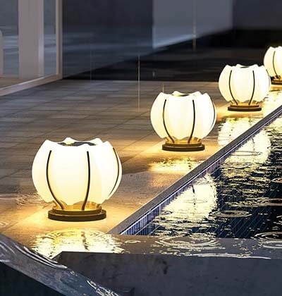 Đèn trụ cổng