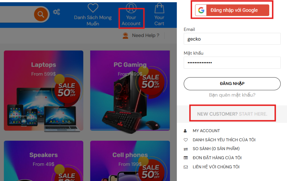 HƯỚNG DẪN ĐĂNG KÝ, ĐĂNG NHẬP VÀ XÓA TÀI KHOẢN TẠI WEBSIT LITMINI.COM