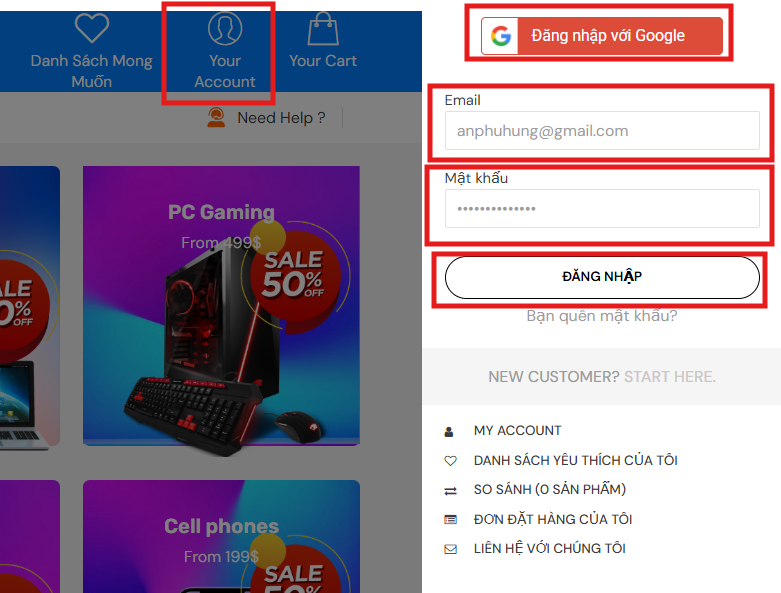 HƯỚNG DẪN ĐĂNG KÝ, ĐĂNG NHẬP VÀ XÓA TÀI KHOẢN TẠI WEBSIT LITMINI.COM