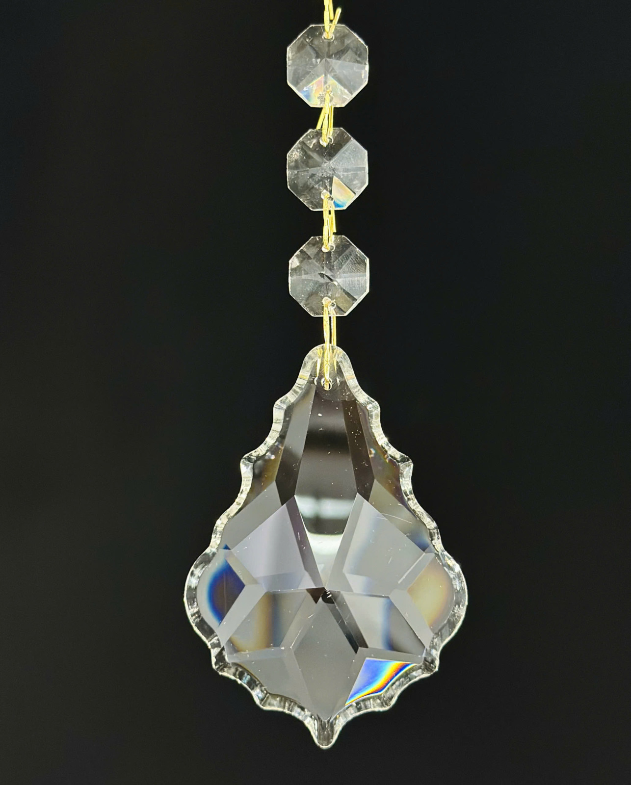 Hạt pha lê Đèn chùm pha lê phòng khách 10 tay DC5285T10