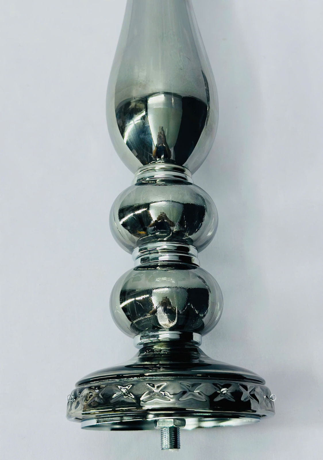 Thân đèn Đèn chùm pha lê màu khói xám 12 tay DC9188T12