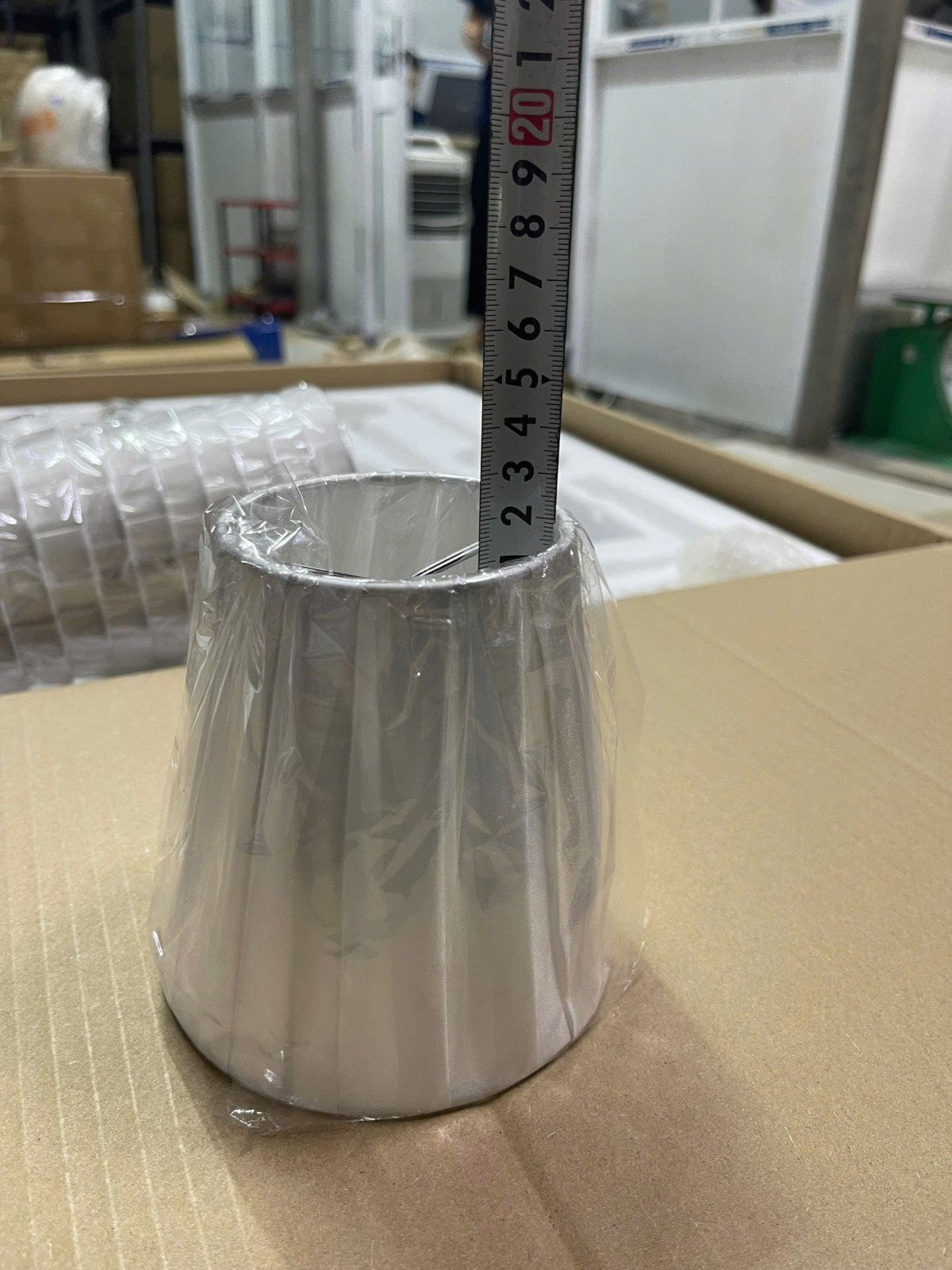 kích chóa đèn vải