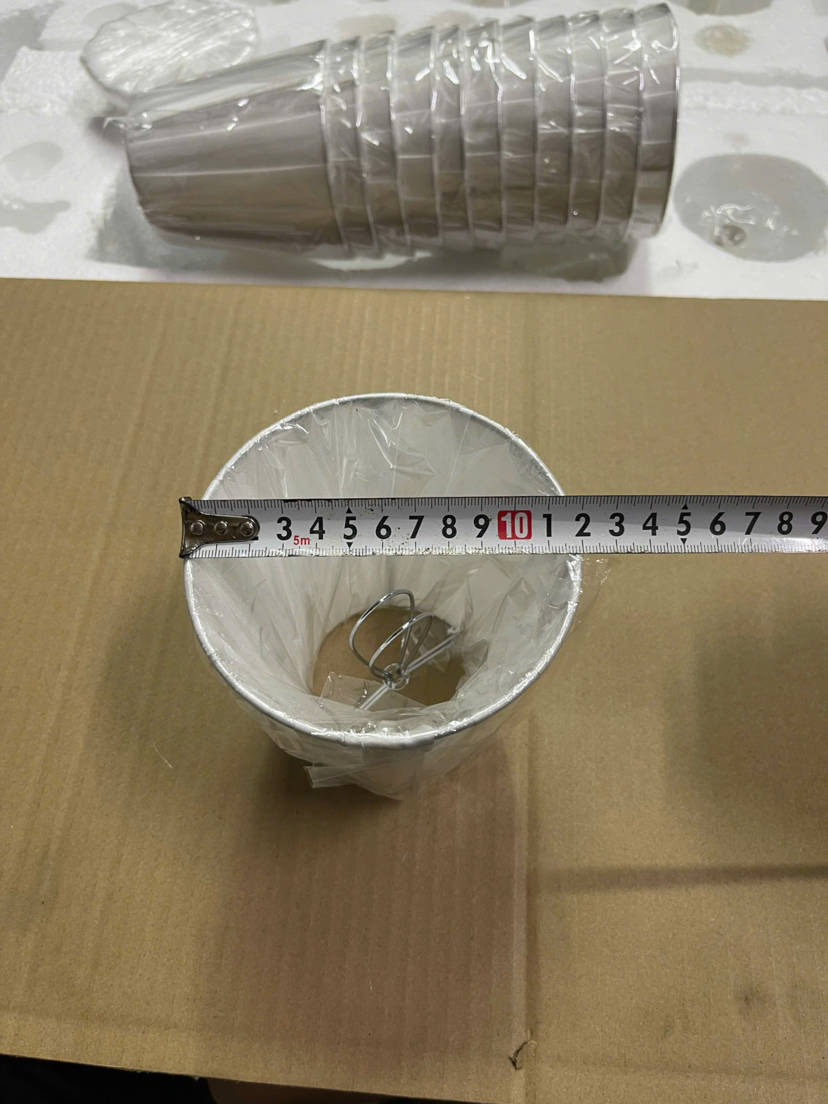 Đường kính chóa đèn vải