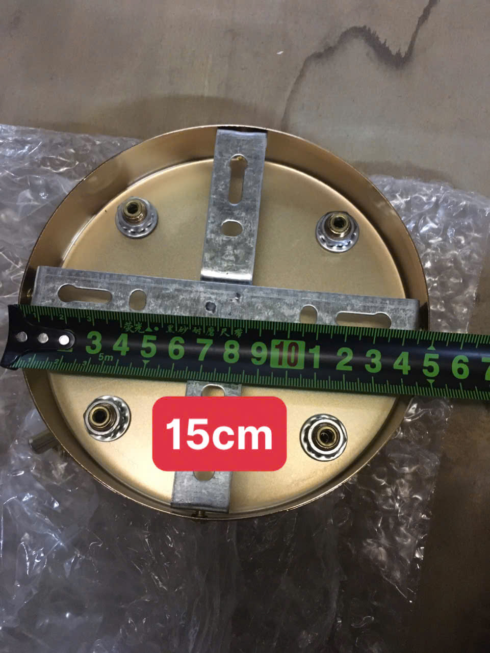 Đế treo Đèn thả trang trí pha lê cành vàng dài 1m TPL05N1000