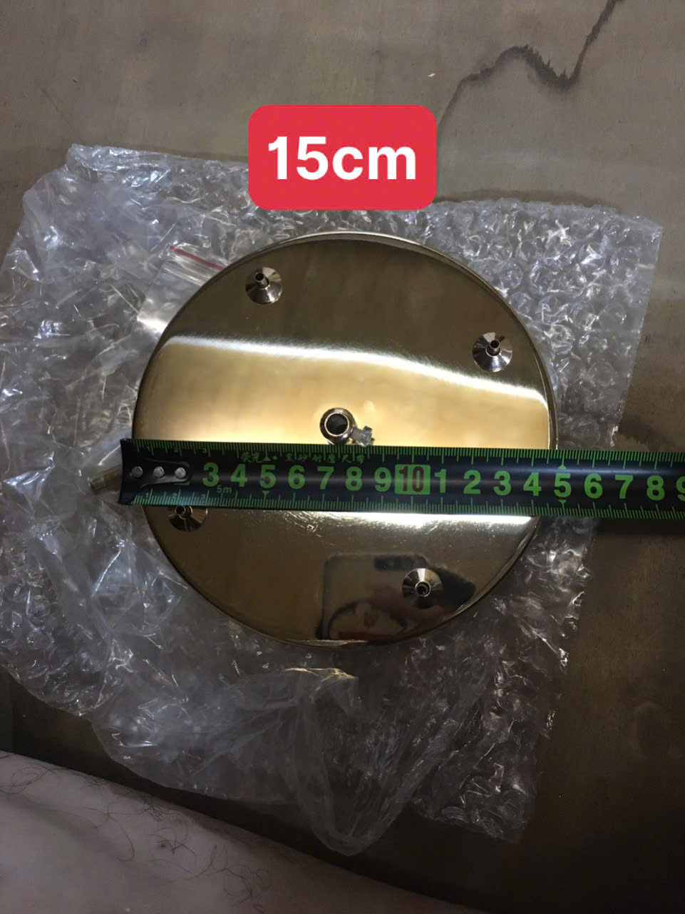 Chi tiết Đèn thả trang trí pha lê cành vàng dài 1m TPL05N1000