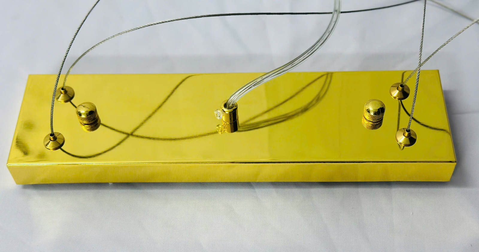 Điều chỉnh dây Đèn thả pha lê vàng TPL07N1500