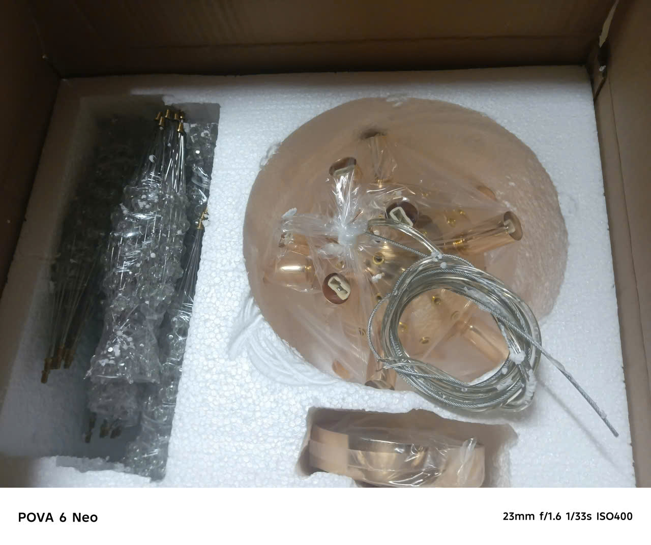 Mở thùng Đèn thả cầu hoa bồ công anh đường kính 60cm TPL71T16B