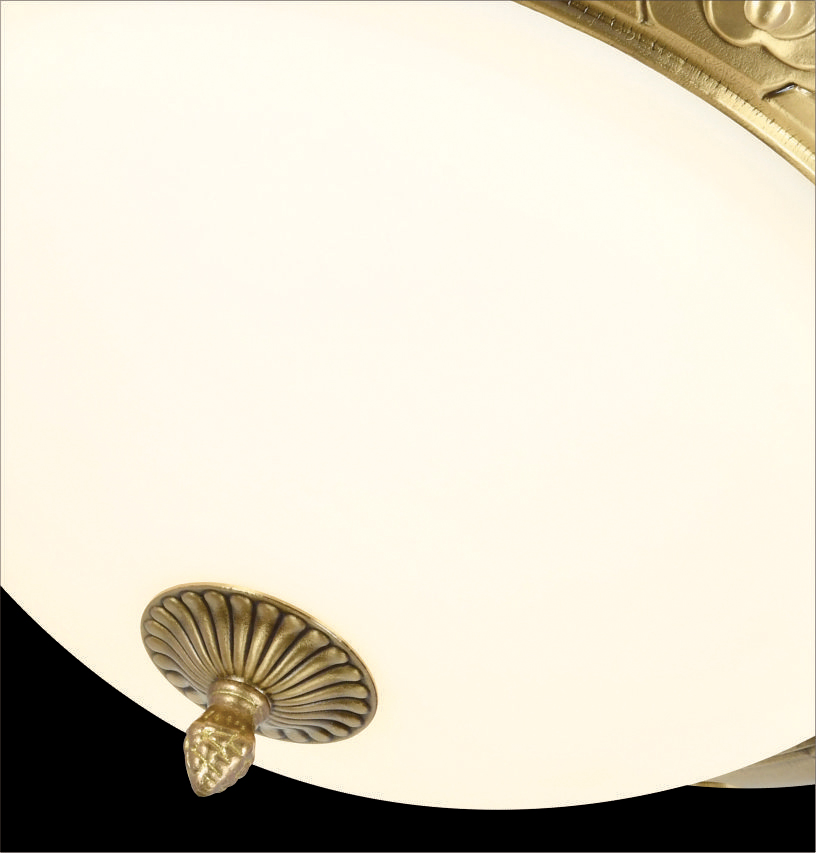 Đèn ốp trần đồng vòm bán nguyệt MD-X0091/300