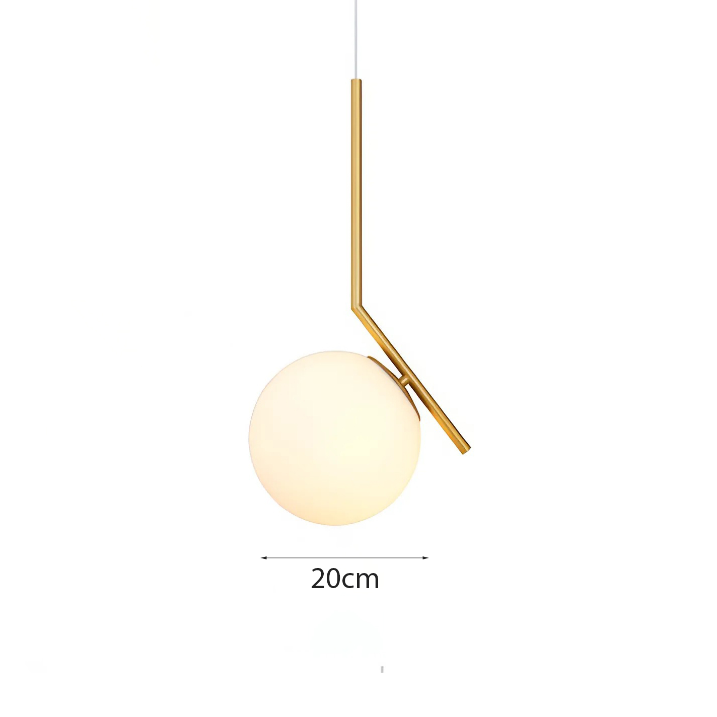 Đèn thả cành bóng cầu DT-4002/200