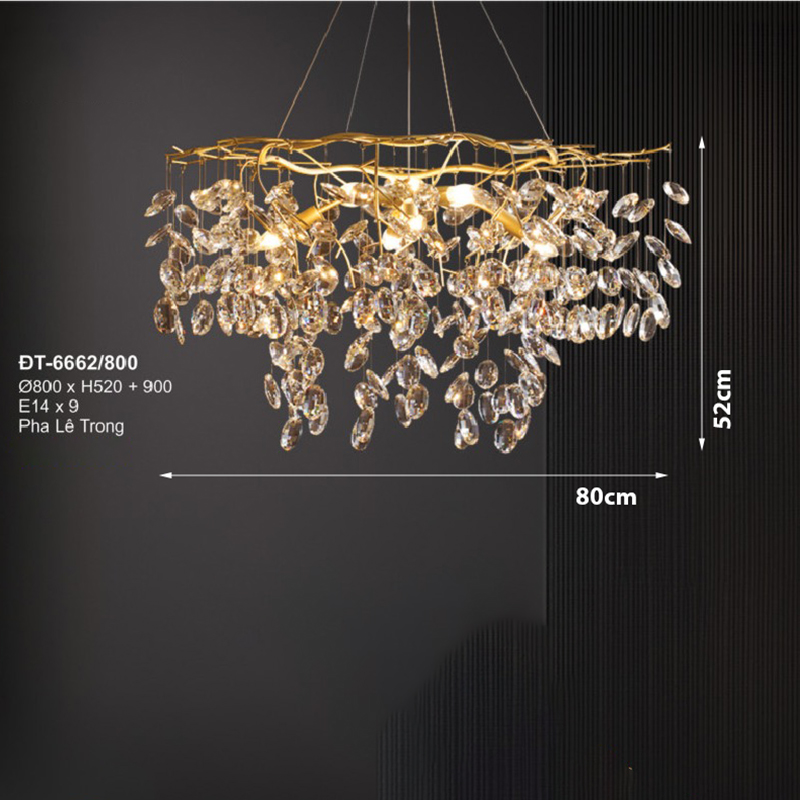 Đ&egrave;n thả l&aacute; pha l&ecirc; TPL-662/800