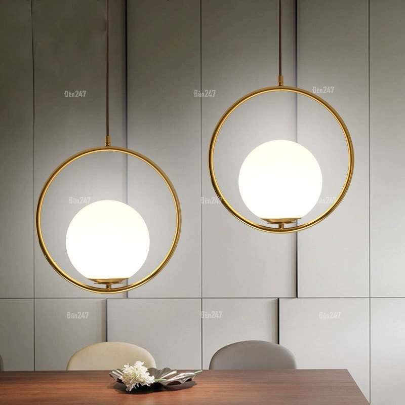 Đèn cầu khung tròn DT-9021/300
