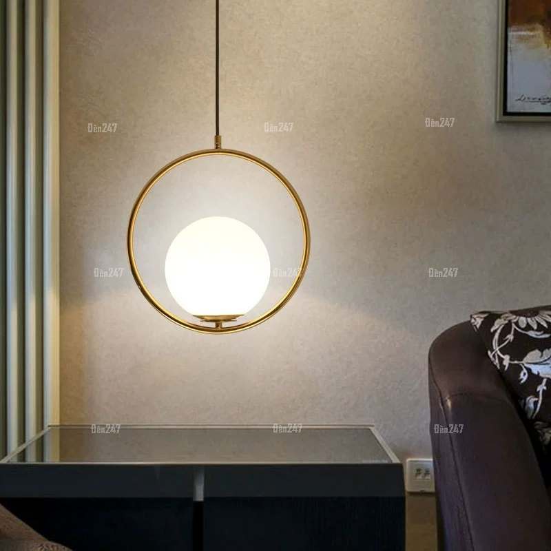 Đèn cầu khung tròn DT-9021/300