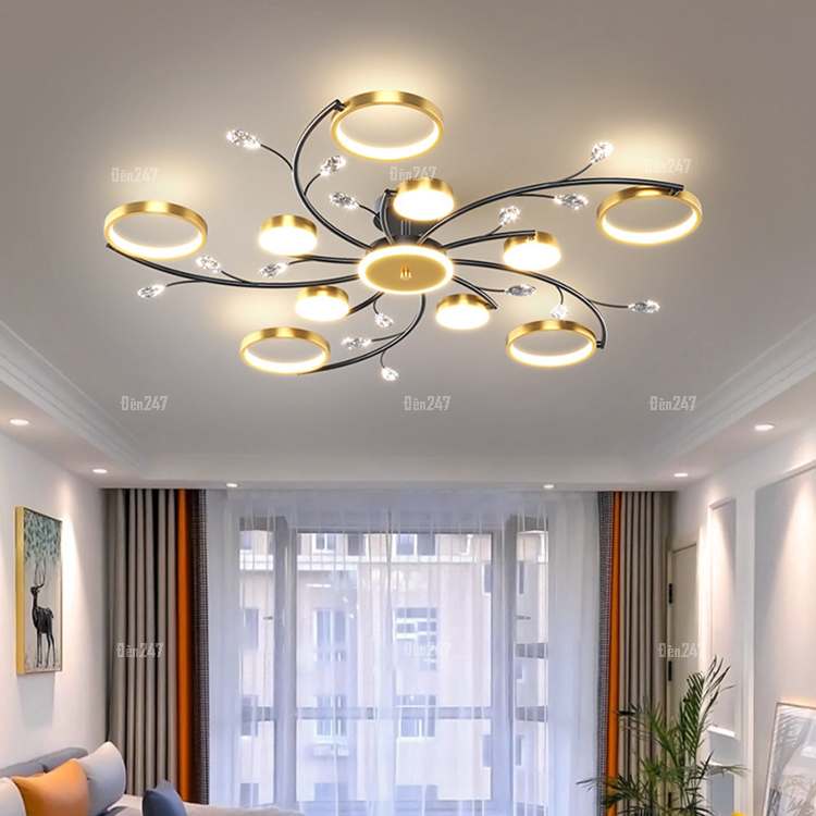 Đèn hoa trang trí trần nhà DT-H283/10