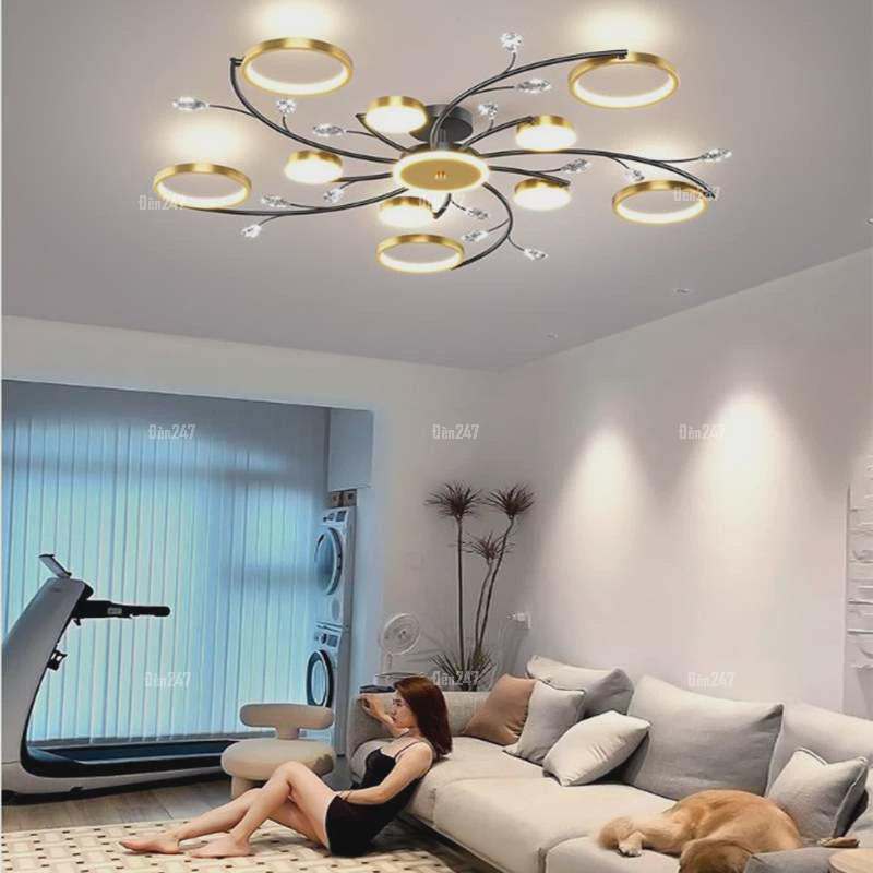 Đèn hoa trang trí trần nhà DT-H283/8