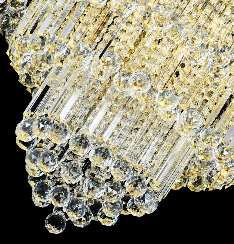 Đèn mâm pha lê phòng ngủ MPL-H111/600