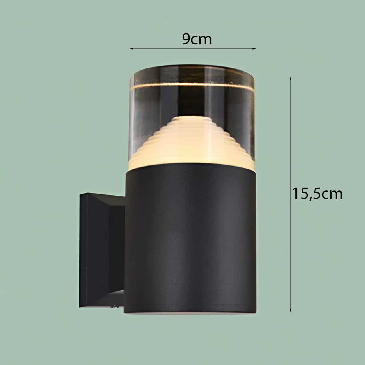 Đèn ngoài trời led pha lê tháp chìm NT-1779F