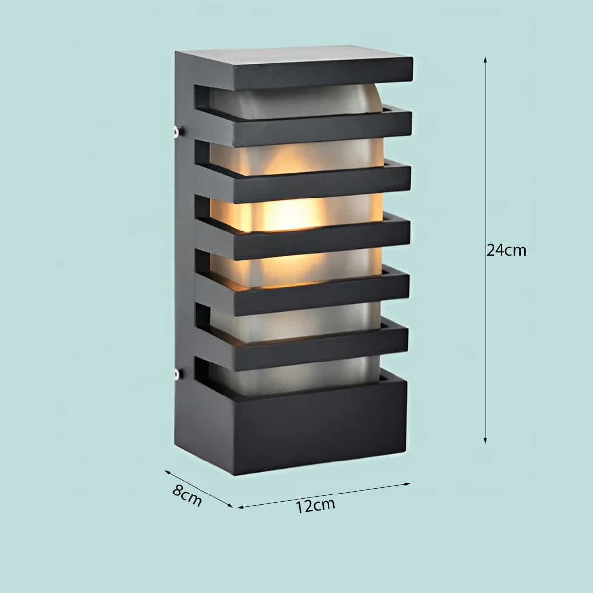 Đèn treo tường khe sáng NT-C36/BK