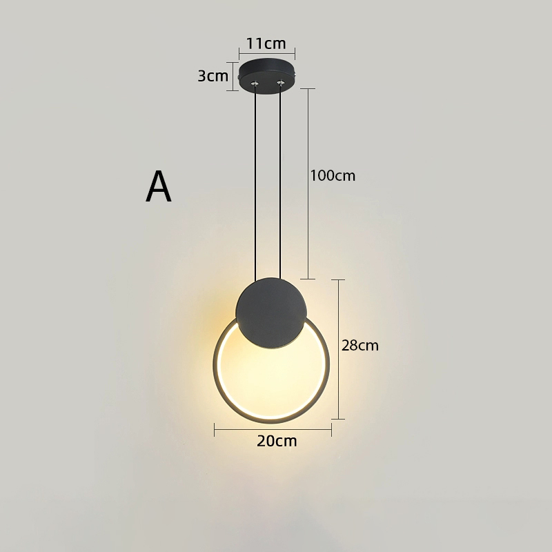 Đèn thả tròn trang trí đầu giường TL-5890A