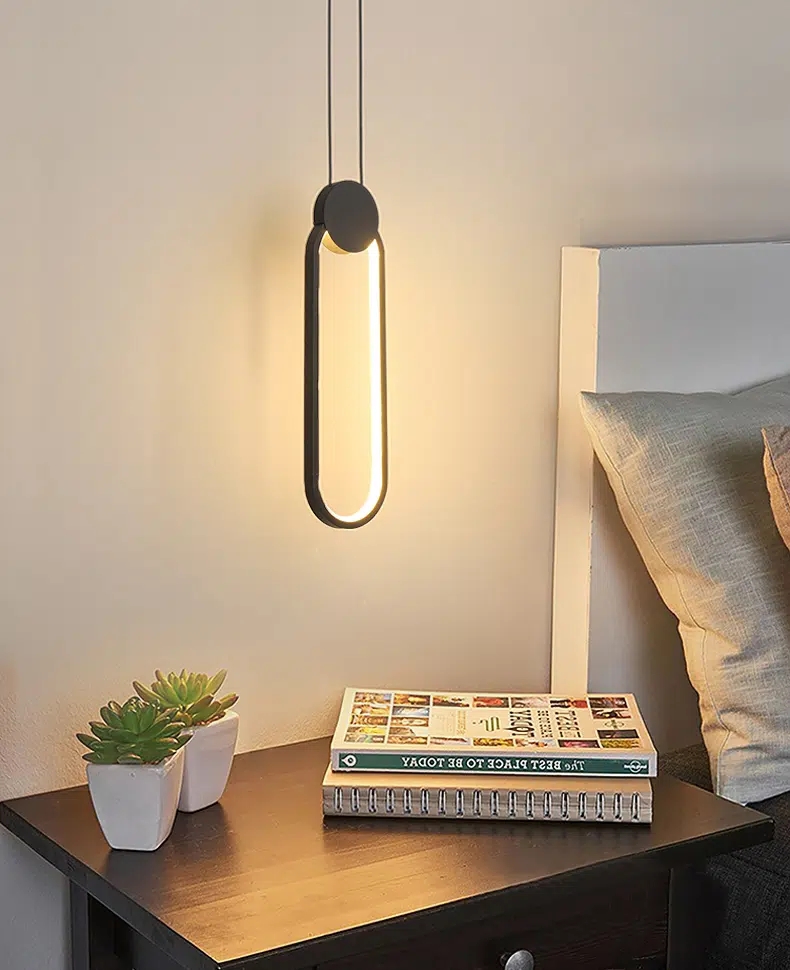 Đèn thả hình bầu dục trang trí đầu giường TL-5890C