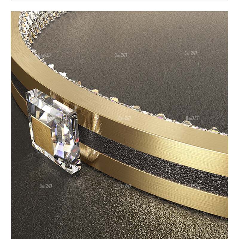 Đèn thả tròn pha lê 2 vòng TL-7075/2A