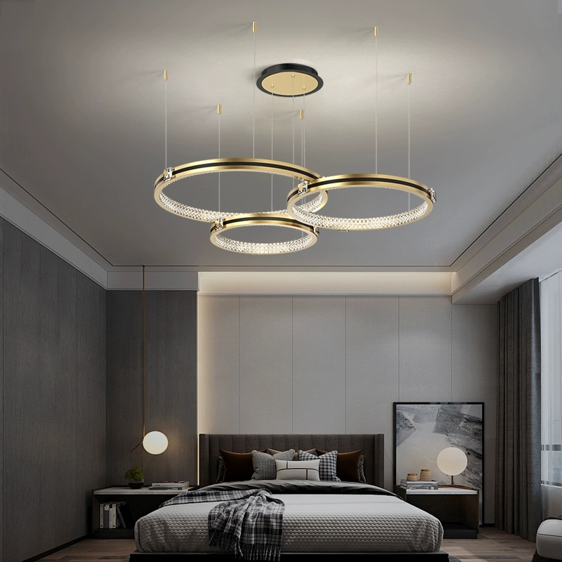 Đèn thả tròn pha lê TL-7075/3A