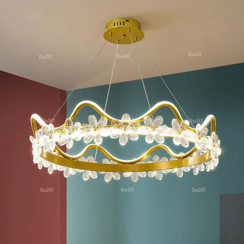 Đèn vương miện pha lê TL-8804/600