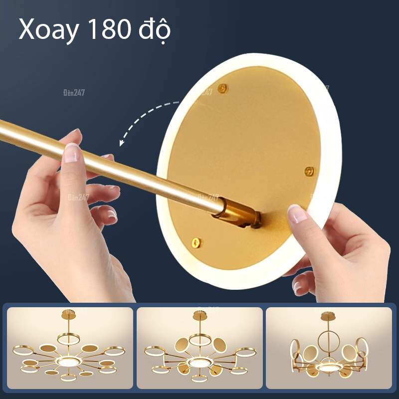 Đèn Led treo trần TL-8833/8