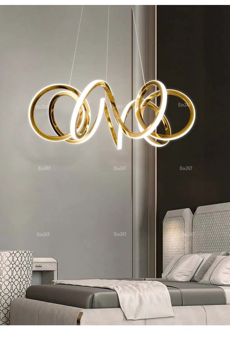 Đèn xoắn thả bàn trà TL-N5016