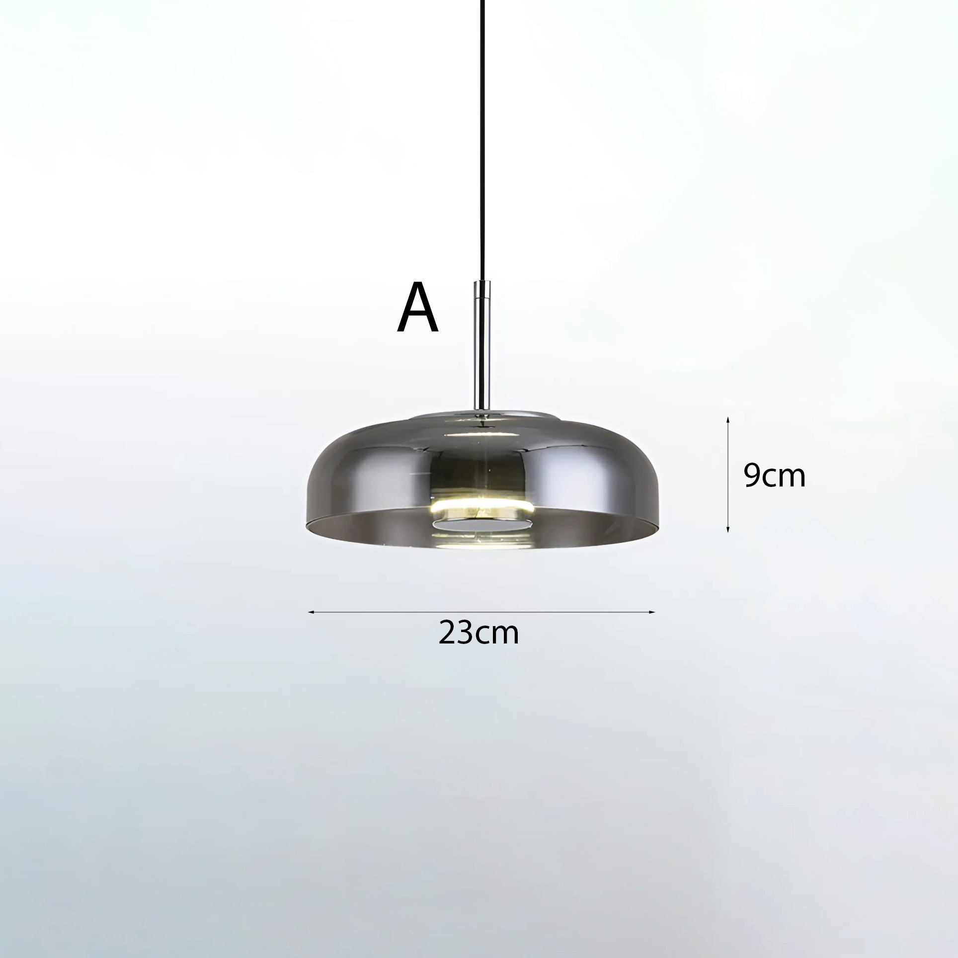 Đèn treo bàn ăn màu xám TL-RH004A/GREY
