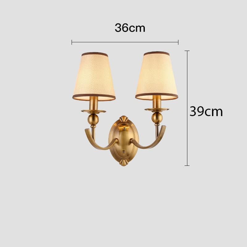 Đèn tường hiện đại chóa vải VB-2305/2