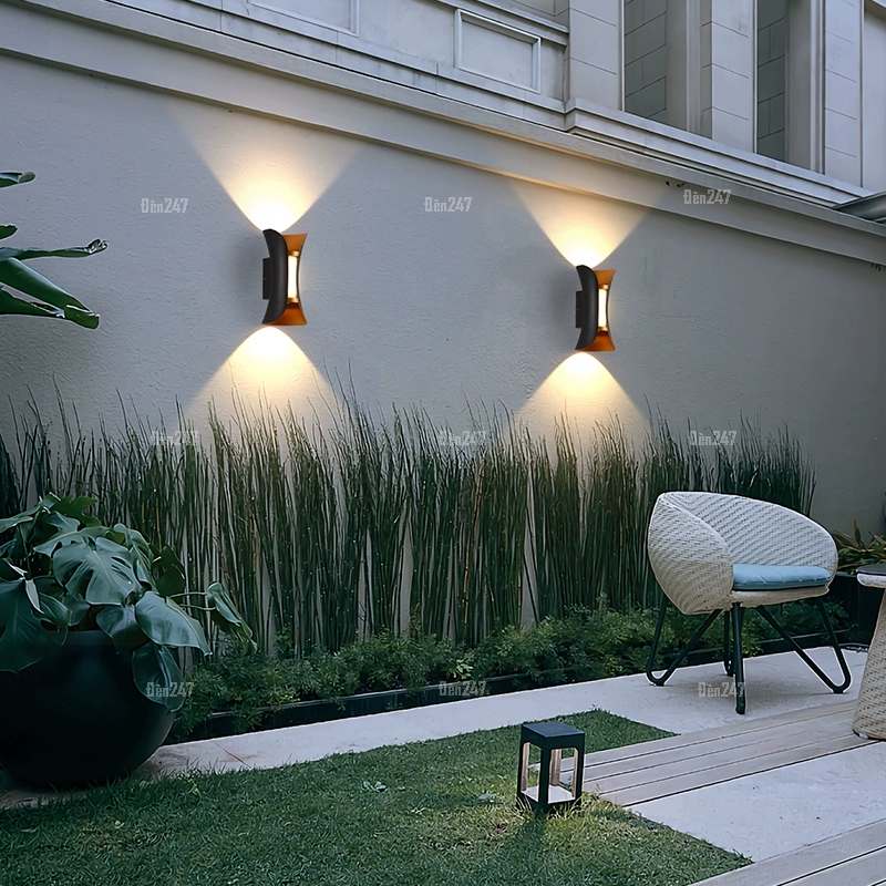 Đèn eo thon hắt tường ngoài trời VL-8340