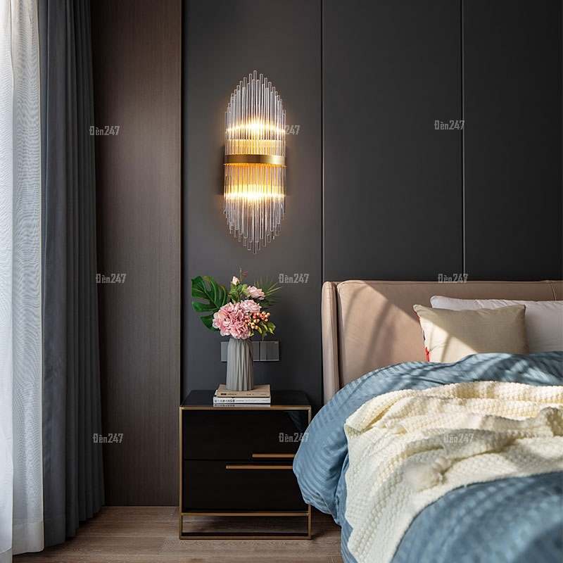 Đèn pha lê đũa trong suốt VPL-2502