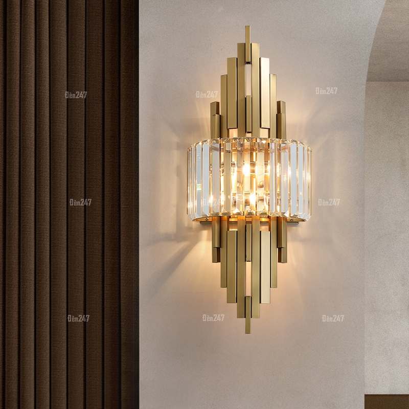 Đèn pha lê gắn tường hình thoi VPL-2578