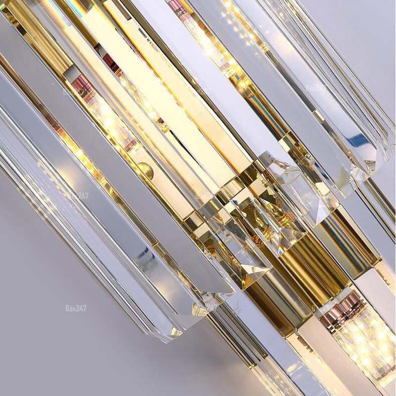 Đèn tường pha lê thẻ 3 tầng VPL-2624