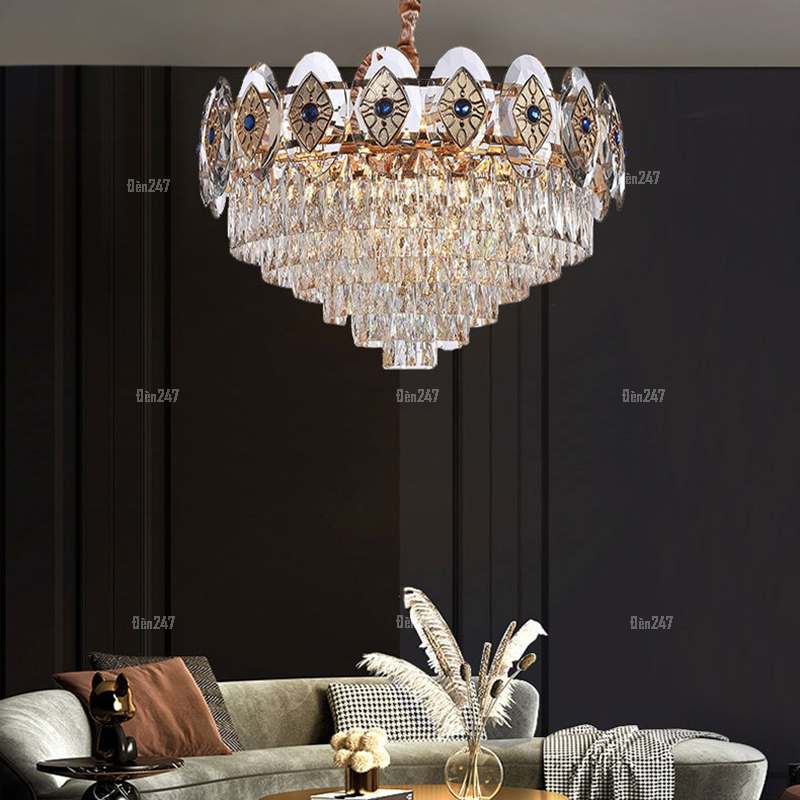 Đèn thả pha lê phòng ngủ CFL2828/600