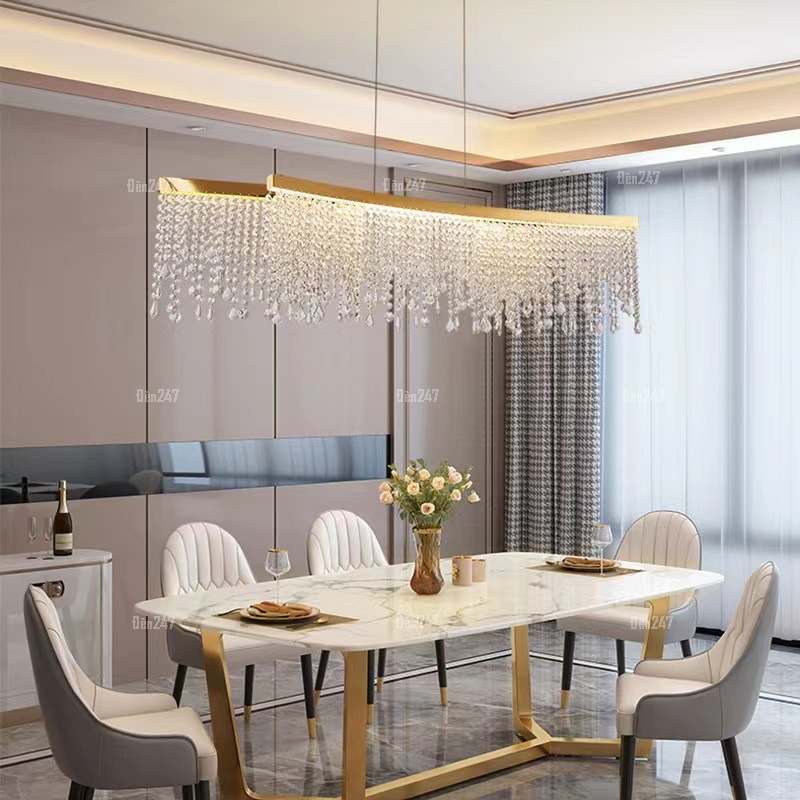 Đèn thả pha lê phòng khách hiện đại TL1608
