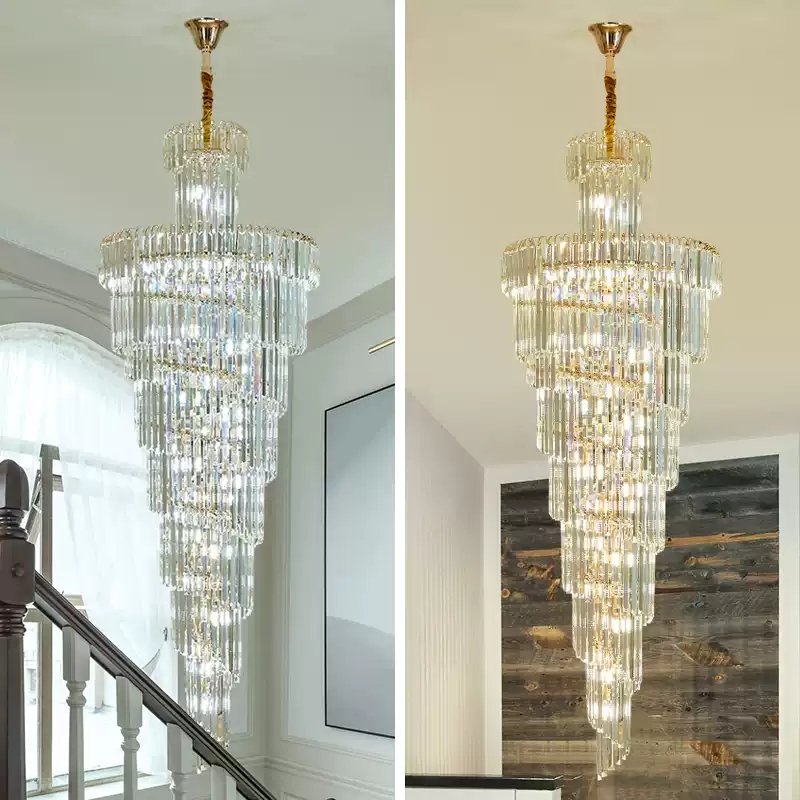 Đèn chùm pha lê thông tầng CFL3512/550