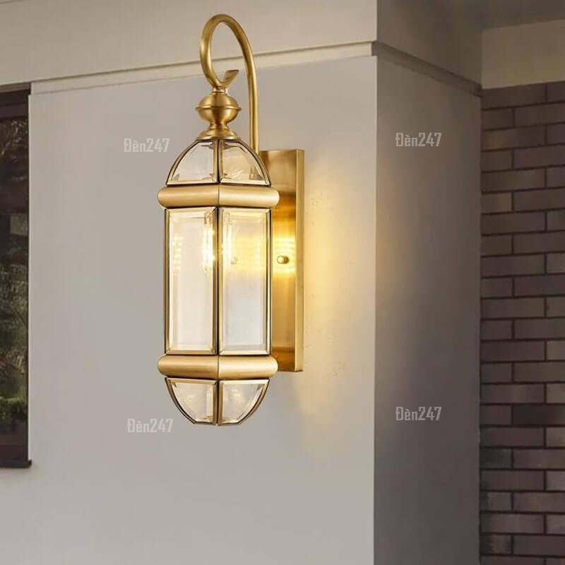 Đèn tường đồng chịu nước Size Trung VĐ6007M