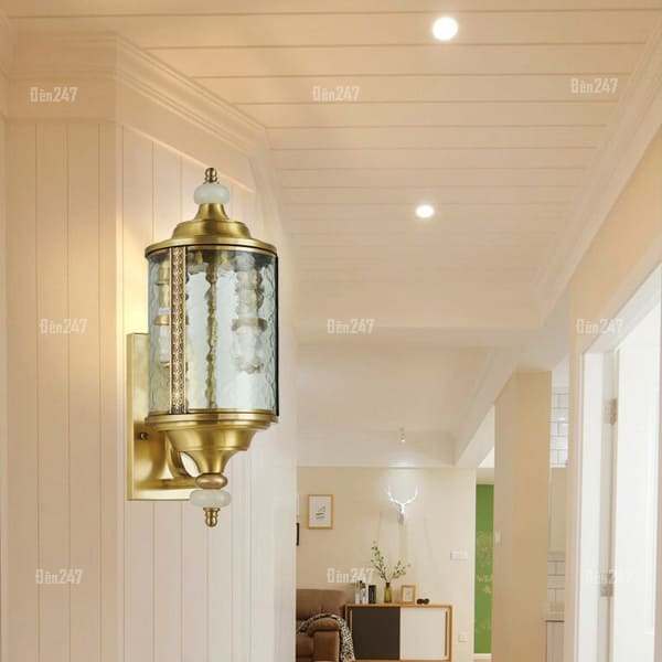 Đèn tường đồng gắn hành lang ban công VD6212
