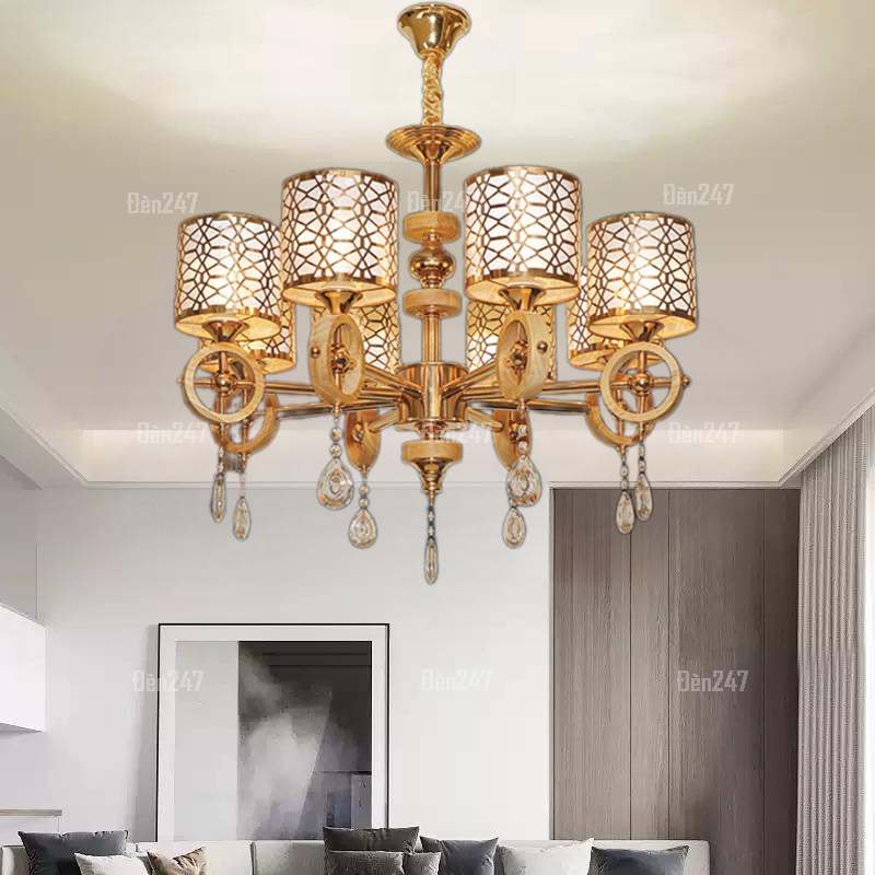 Đèn chùm cổ điển phong cách Châu Âu CC9128/8