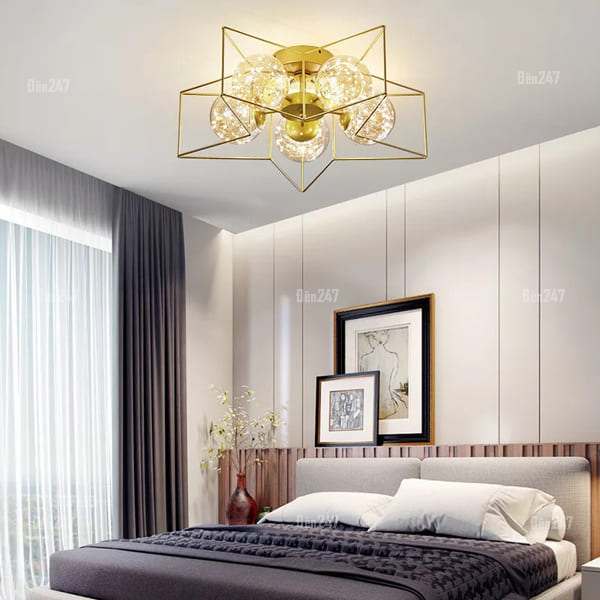 Đèn ốp trần led hình ngôi sao nổi CY6525/5