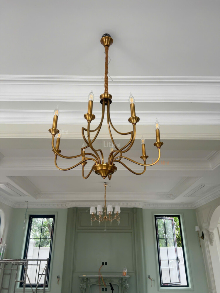 Đèn Chùm Phòng Khách Đơn Giản: Top Mẫu Đẹp, Giá Tốt Tại LitMini