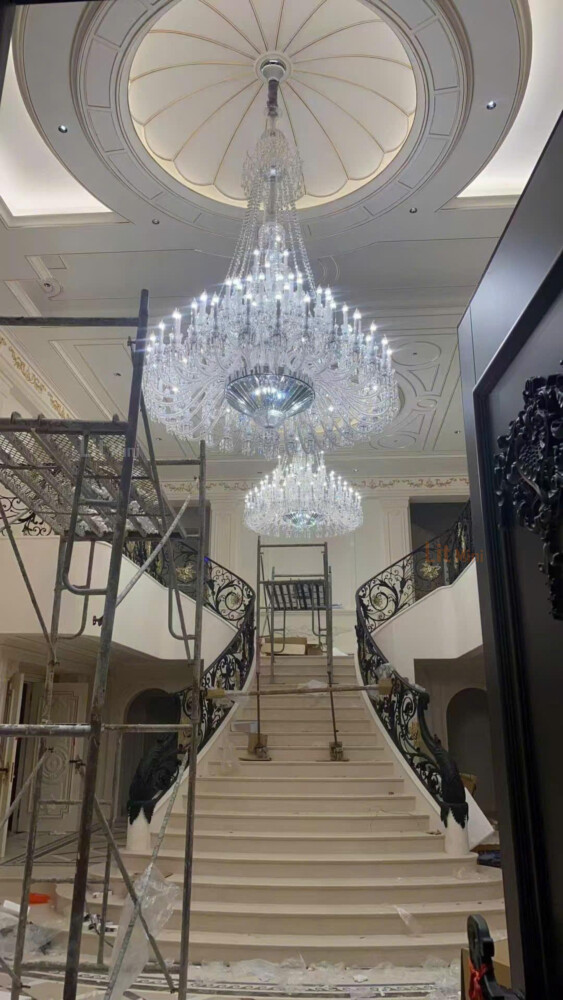 Đèn Chùm Pha Lê Khách Sạn - Sang Trọng Đẳng Cấp 5 Sao