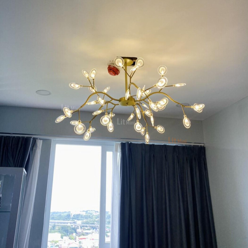 Top Mẫu Đèn Trần Phòng Khách Hiện Đại Đẹp & Sang Trọng