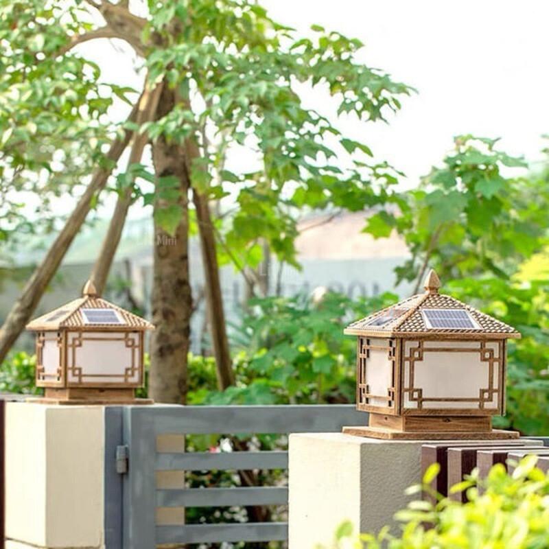 Đèn Trụ Cổng Vuông - Top Mẫu Đẹp, Bền, Giá Tốt Tại LitMini