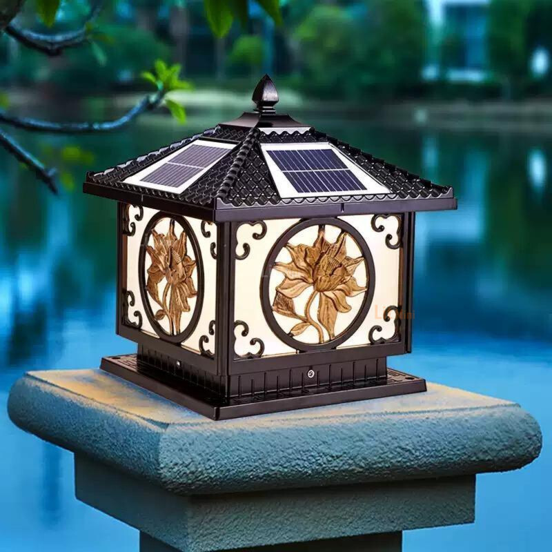 Mẫu Đèn Cột Ngoài Trời Đẹp – Bộ Sưu Tập Đèn Trụ Cổng Cao Cấp