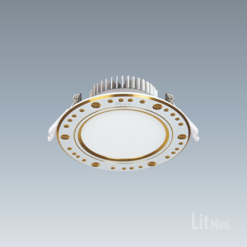 Đèn Led Âm Trần Khoét Lỗ 90mm Anfaco – Bảo Hành 3 Năm Đổi Mới