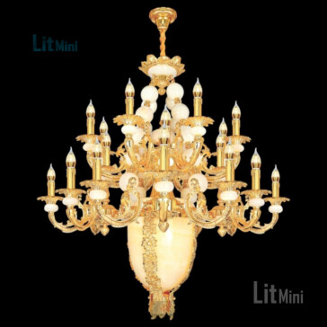 Đèn Chùm Phòng Khách Biệt Thự – Top Mẫu Đẹp Sang Trọng Nhất