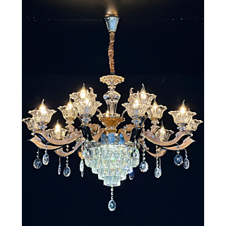 Đèn chùm pha lê cao cấp 15 tay DC891T15