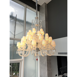 Đèn chùm thông tầng pha lê cao cấp 4 tầng DC9801T36